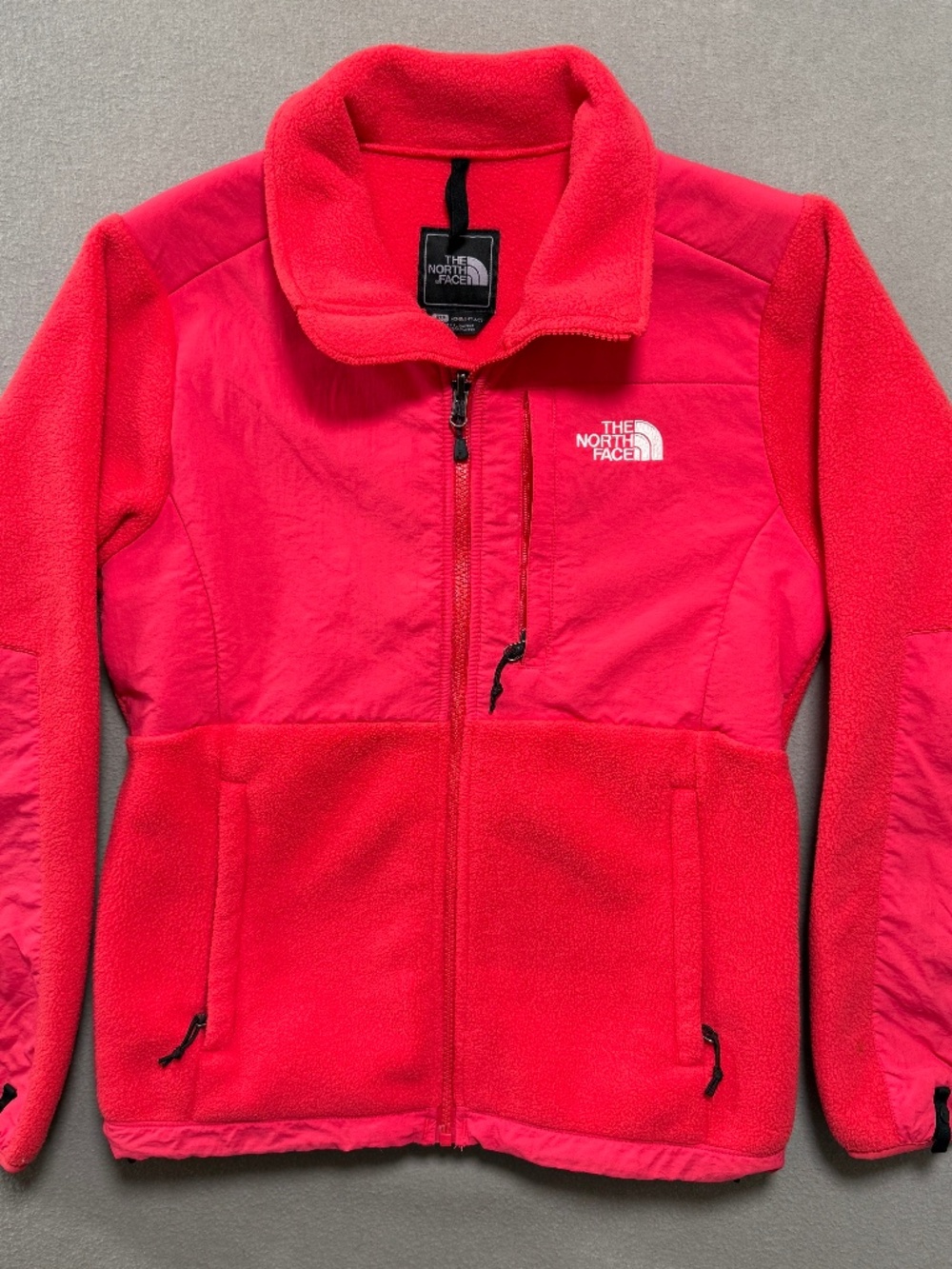 The North Face Denali 2 Fleece Jacket Hot Pink Coral Size Full Zip Women Small